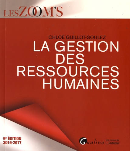 La Gestion Des Ressources Humaines - Edition 2016-2017