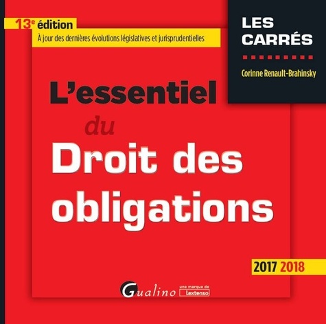 L'essentiel Du Droit Des Obligations