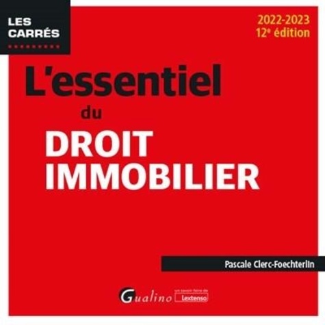 L'essentiel Du Droit Immobilier