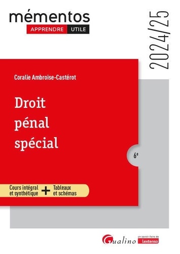 Droit Pénal Spécial