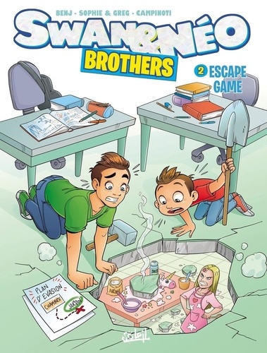 Swan & Néo - Brothers - Tome 2 - Escape Game