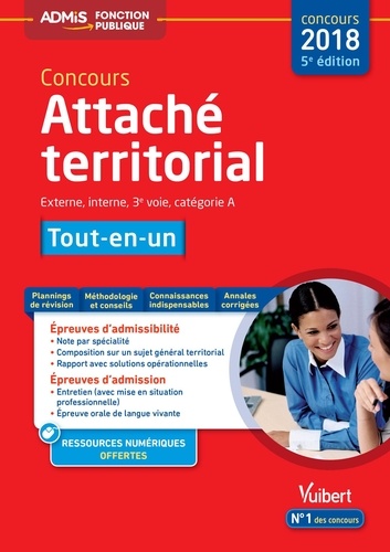Concours Attaché Territorial Tout-En-Un - Externe, Interne, 3e Voie, Catégorie A