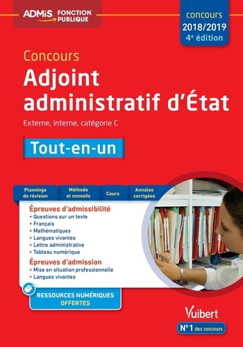 Concours Adjoint Administratif D'etat - Tout-En-Un