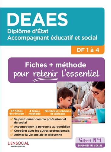 Deaes Df 1 À 4, Fiches Et Méthodes - Diplôme D'etat D'accompagnant Éducatif Et Social