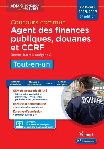 Concours Commun Agent Des Finances Publiques, Douanes Et Ccrf Externe, Interne, Catégorie C - Tout-En-Un