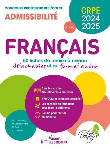 Français - 50 Fiches De Remise À Niveau Détachables Et Au Format Audio