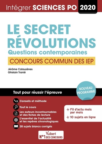 Le Secret - Révolutions - Questions Contemporaines - Concours Commun Des Iep