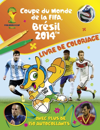 Coupe Du Monde De La Fifa, Brésil 2014 - Livre De Coloriage