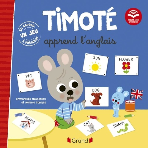 Timoté - Timoté Apprend L'anglais - Avec 1 Jeu À Détacher