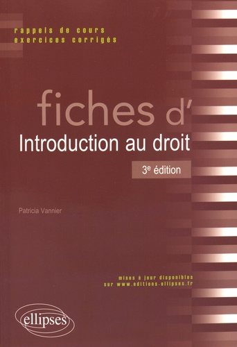 Fiches D'introduction Au Droit