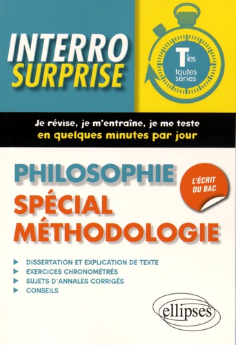 Philosophie Spécial Méthodologie Tles Toutes Séries