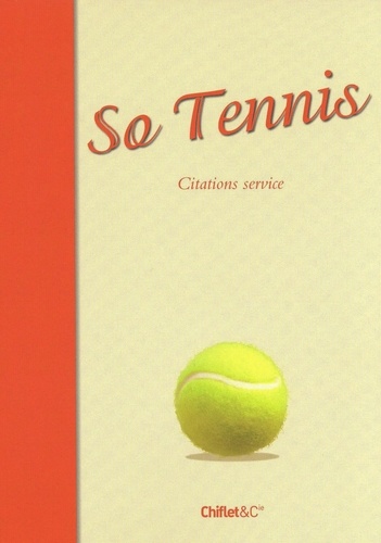 So Tennis - Citations Service