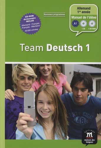Allemand 1re Année Team Deutsch 1 - (1 Cederom + 1 Cd Audio)