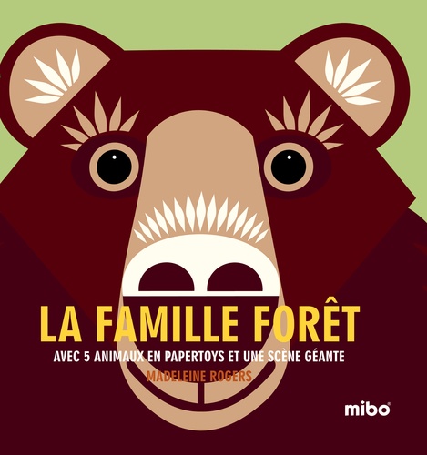 La Famille Fôret - Avec 5 Animaux En Papertoys Et Une Scène Géante