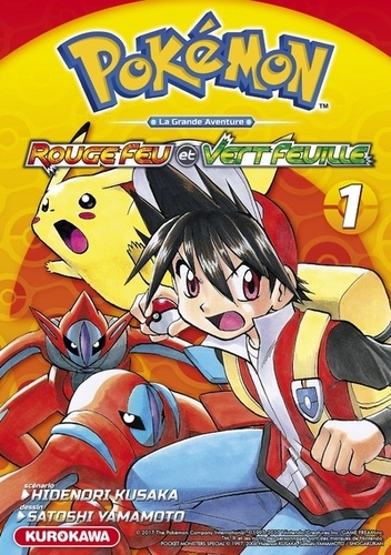 Pokémon - La Grande Aventure - Rouge feu et Vert feuille , Emeraude - Tome 1