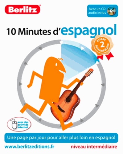 10 Minutes D'espagnol - Niveau Intermédiaire - (1cd Audio)