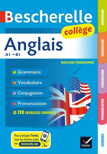 Bescherelle Anglais Collège A1-B1