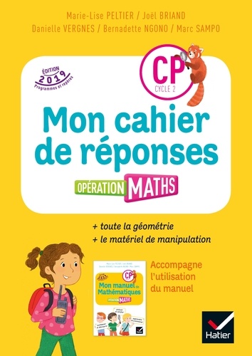 Mathématiques Cp Cycle 2 Opération Maths - Mon Cahier De Réponses