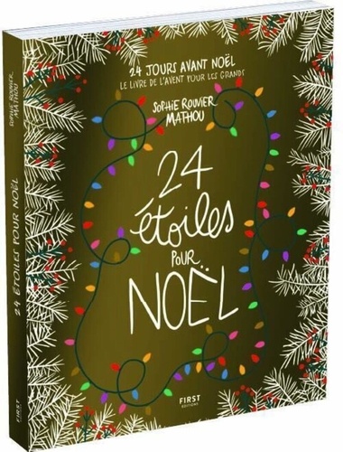 24 Étoiles Pour Noël - En Cadeau : 1 Grand Poster Illustré