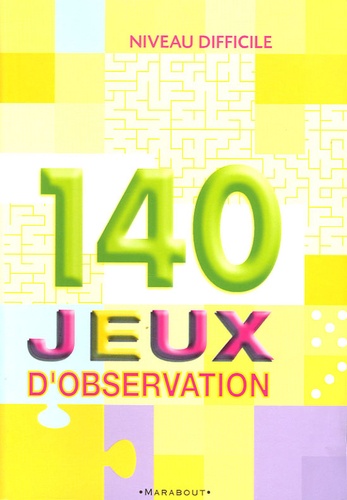 140 Jeux D'observation - Niveau Difficile