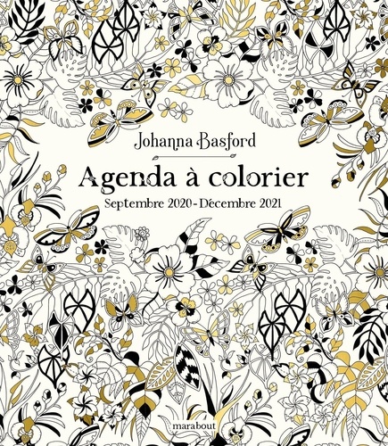 Agenda À Colorier Johanna Basford - Edition 2021