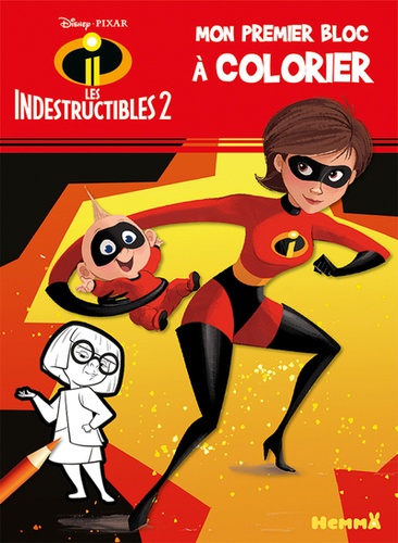 Mon Premier Bloc À Colorier Les Indestructibles 2