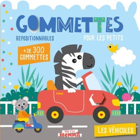 Gommettes Repositionnables Pour Les Petits - Les Véhicules
