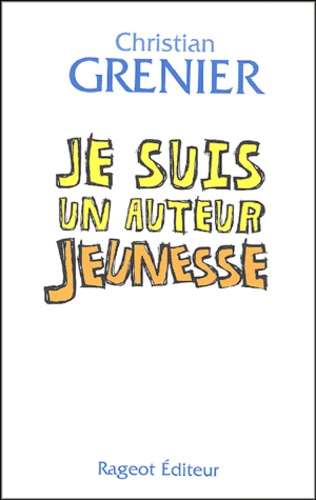 Je Suis Un Auteur Jeunesse