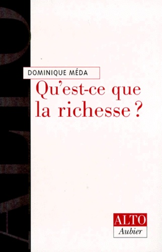 Qu'est-Ce Que La Richesse ?