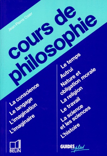 Cours De Philosophie