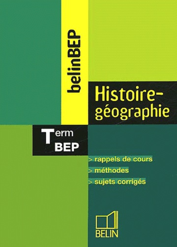 Histoire-Géographie Terminale/Bep