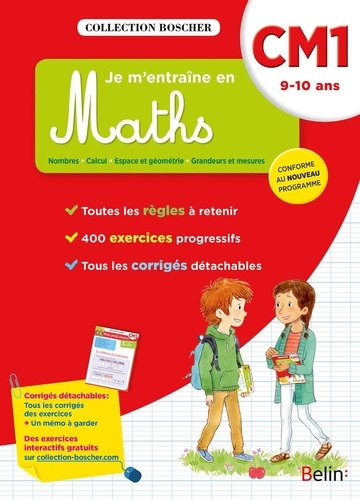 Je M'entraîne En Maths Cm1 - 9-10 Ans