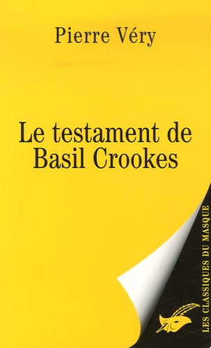 Le Testament De Basil Crookes