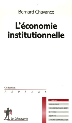 L'économie Institutionnelle
