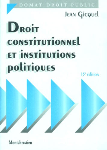 Droit Constitutionnel Et Institutions Politiques