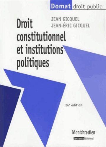 Droit Constitutionnel Et Institutions Politiques