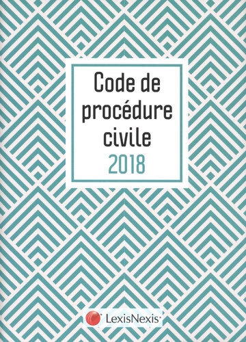 Code De Procédure Civile - Motif Chevron - Edition 2018