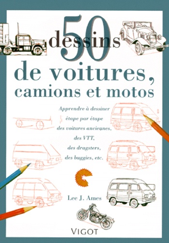 50 Dessins De Voitures, Camions Et Motos