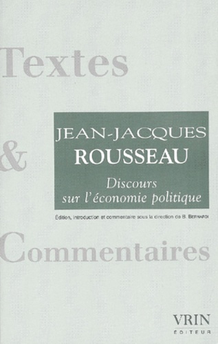 Discours Sur L'économie Politique