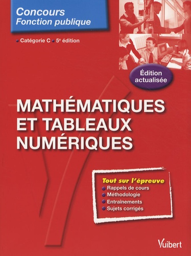 Mathématiques Et Tableaux Numériques - Catégorie C