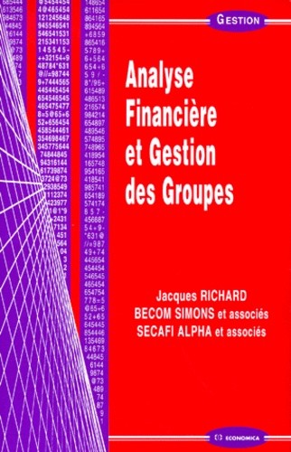 Analyse Financière Et Gestion Des Groupes