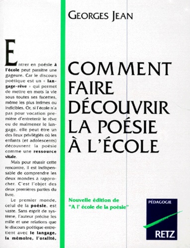 Comment Faire Découvrir La Poésie À L'école