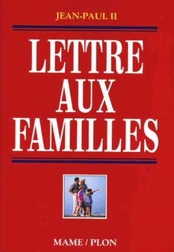 Lettre Aux Familles