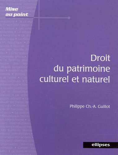 Droit Du Patrimoine Culturel Et Naturel