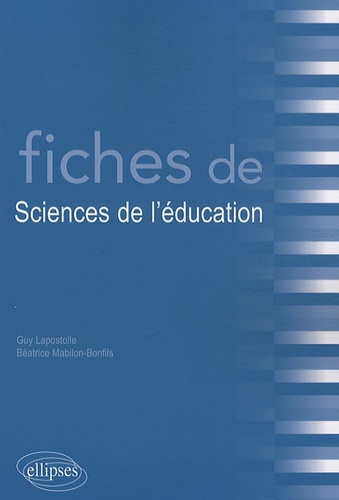 Fiches De Sciences De L'éducation