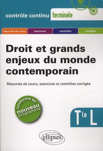 Droit Et Grands Enjeux Du Monde Contemporain Tle L