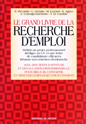 Le Grand Livre De La Recherche D'emploi
