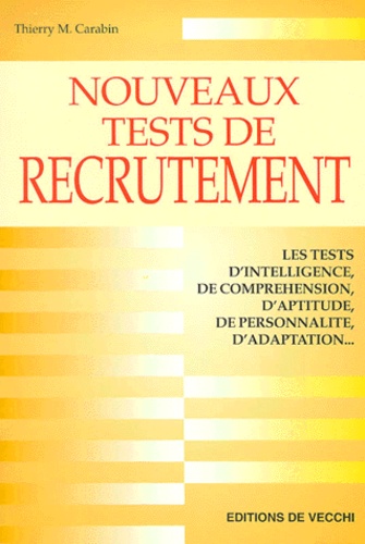 Nouveaux Tests De Recrutement