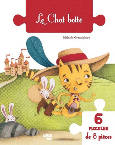Le Chat Botté - 6 Puzzles De 8 Pièces