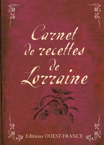 Carnet De Recettes De Lorraine